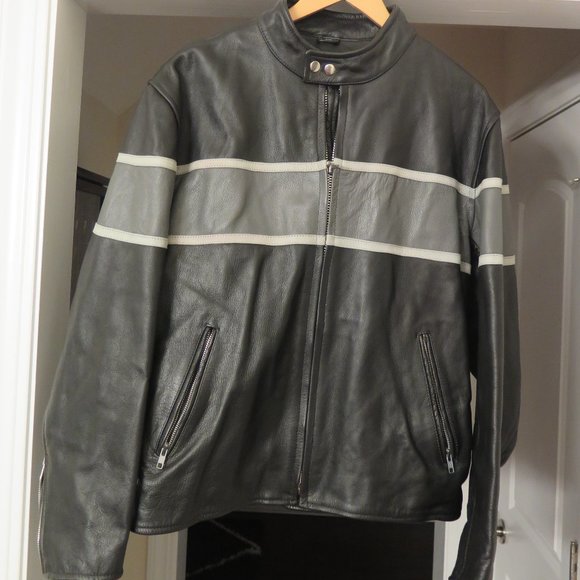 Jackets & Coats Mens Retro Leather Motorcycle Jacket Poshmark
